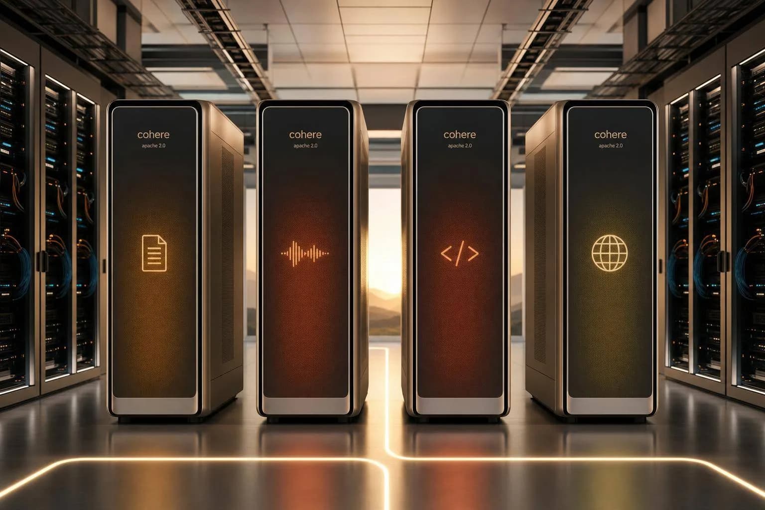 Modelos Apache 2.0 de Cohere e IA autoalojada
