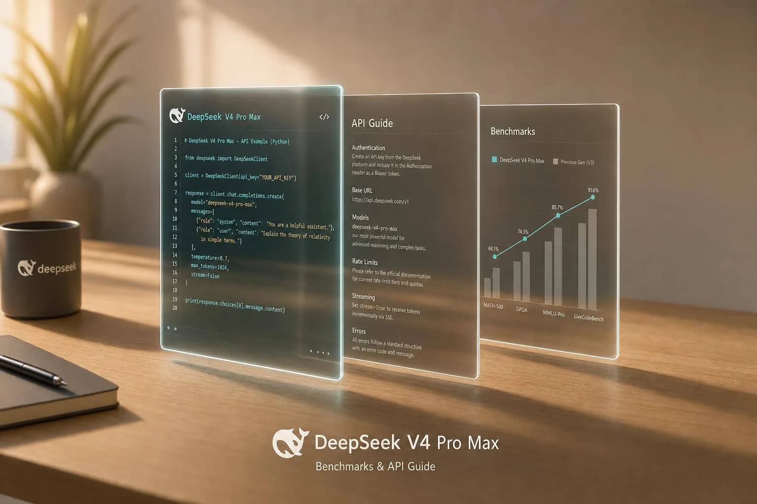 DeepSeek V4 Pro Max : benchmarks et guide API