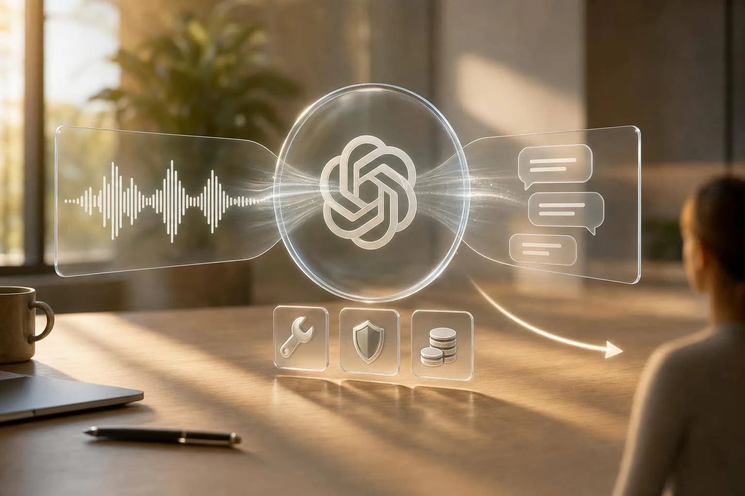 OpenAI Presence : agents vocaux et chat pour l'entreprise