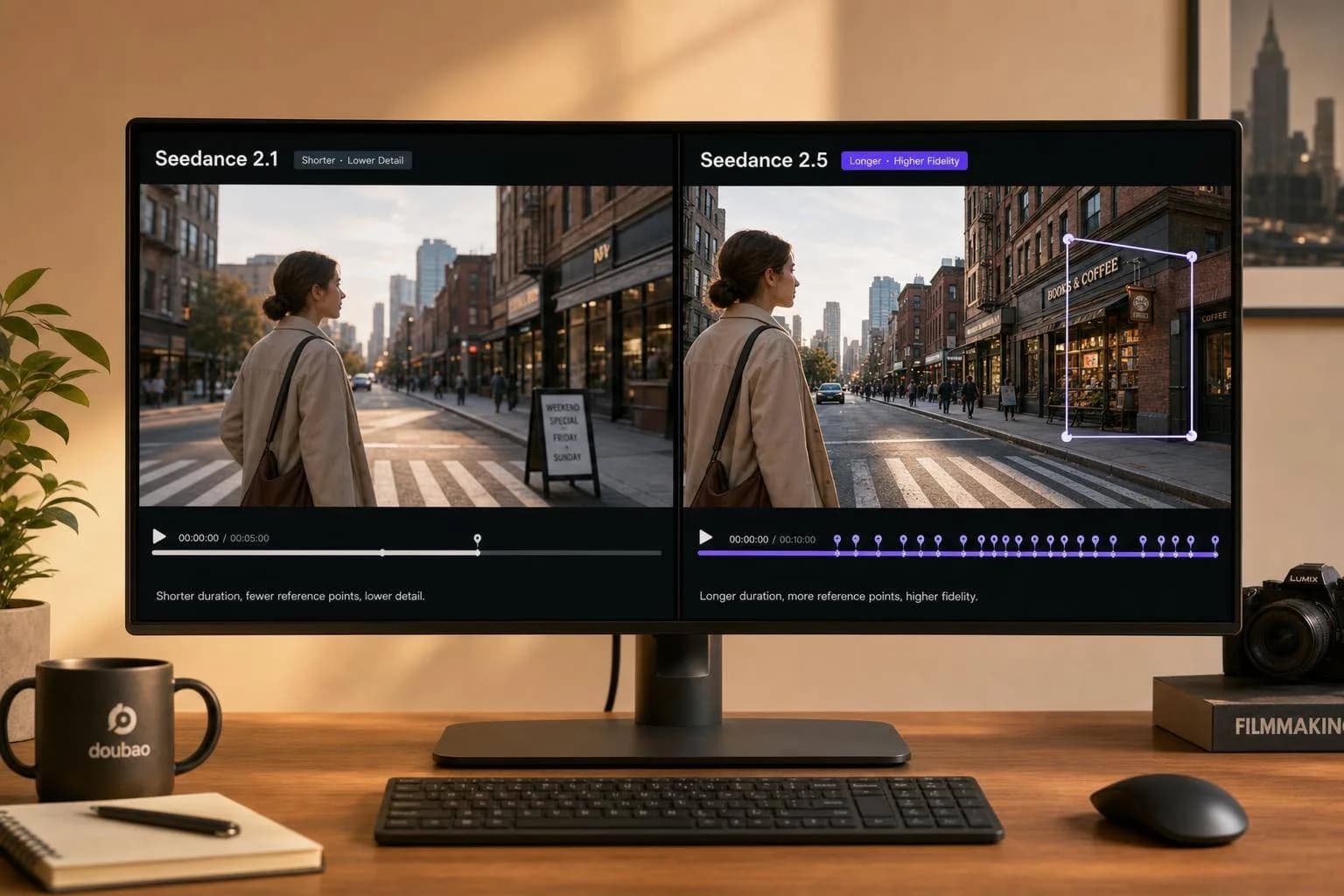 Seedance 2.5 vs 2.1 : les nouveautés de Doubao AI