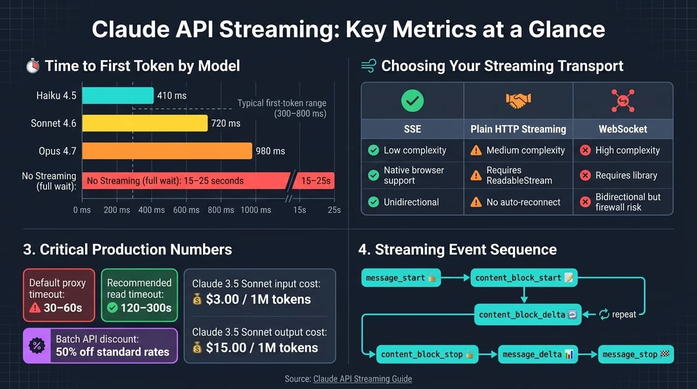 Стриминг Claude API: сравнение скорости моделей, стоимости и ключевых метрик