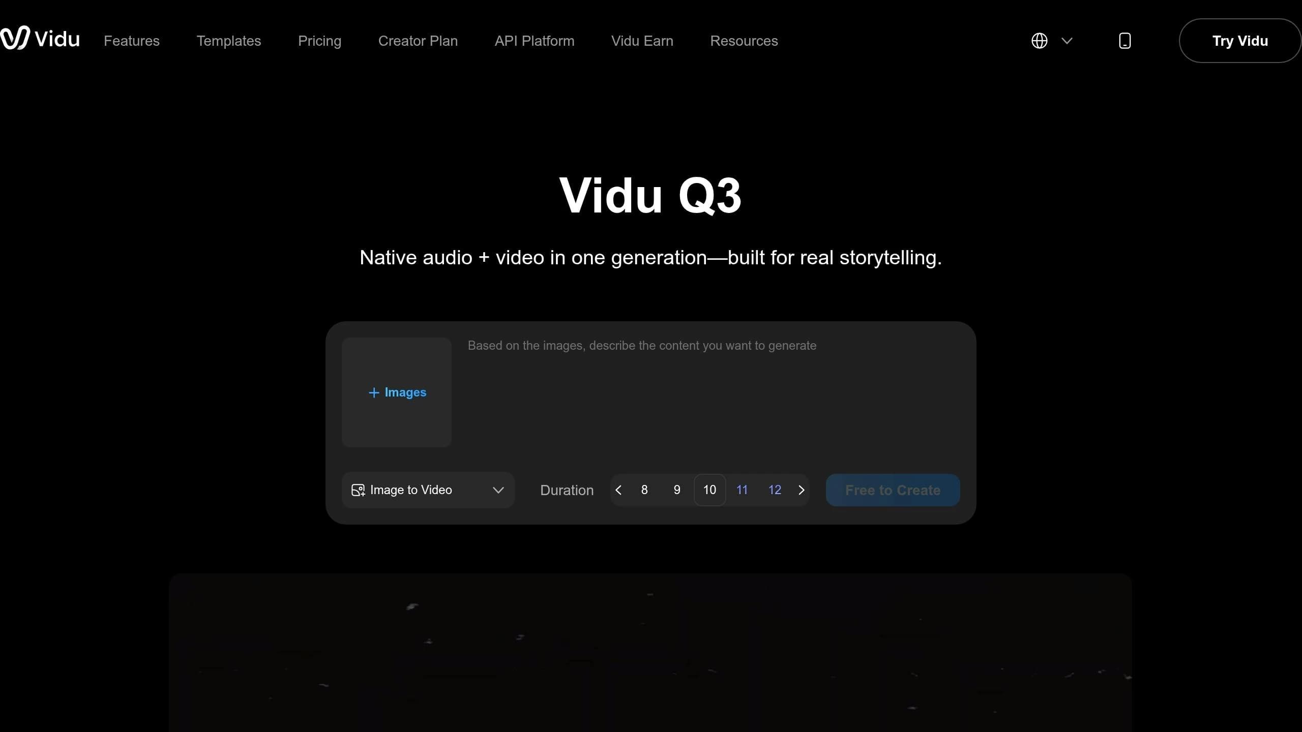 Vidu Q3 Pro