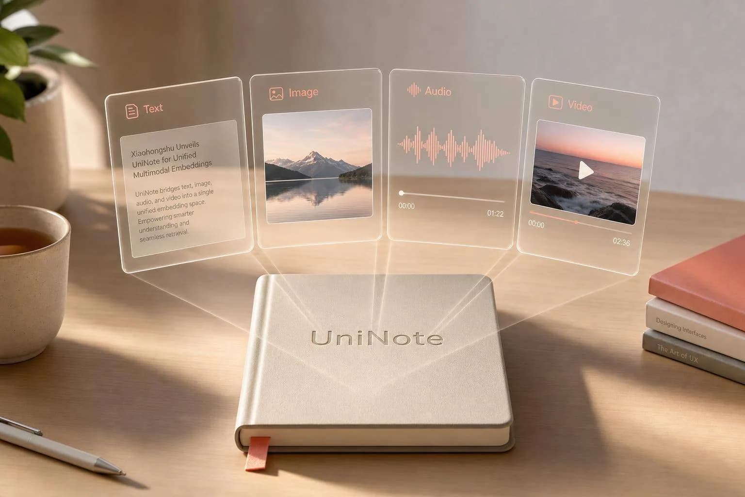 UniNote：통합 멀티모달 임베딩
