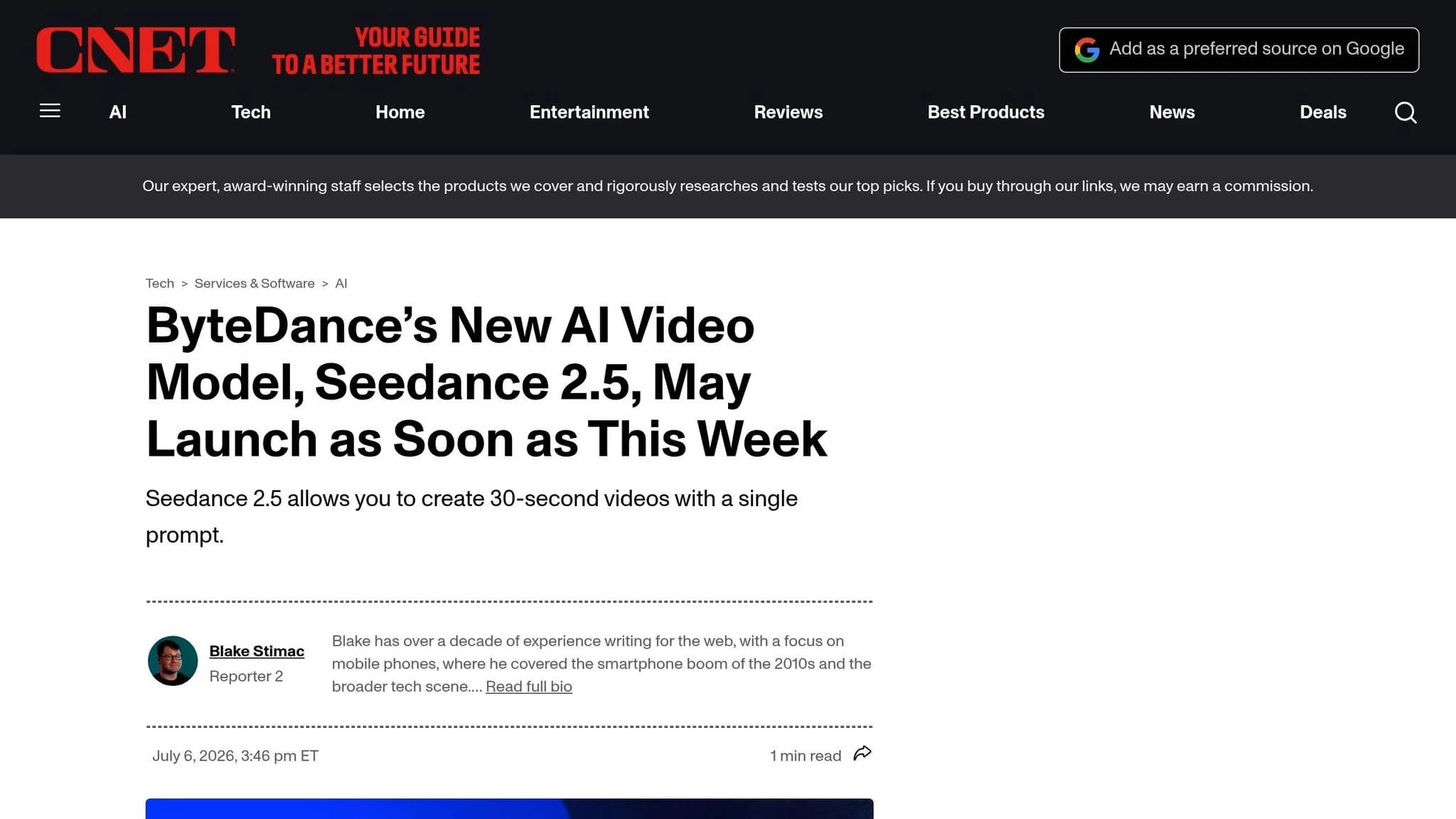 Doubao Seedance 2.5 视频模型效果