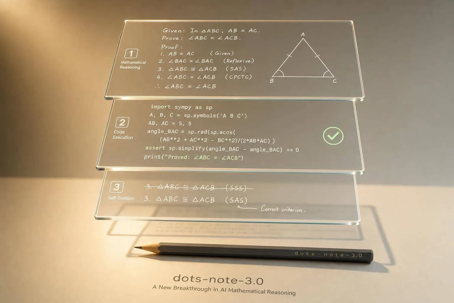 Einblick in dots-note-3.0: Durchbruch bei KI-Mathematik