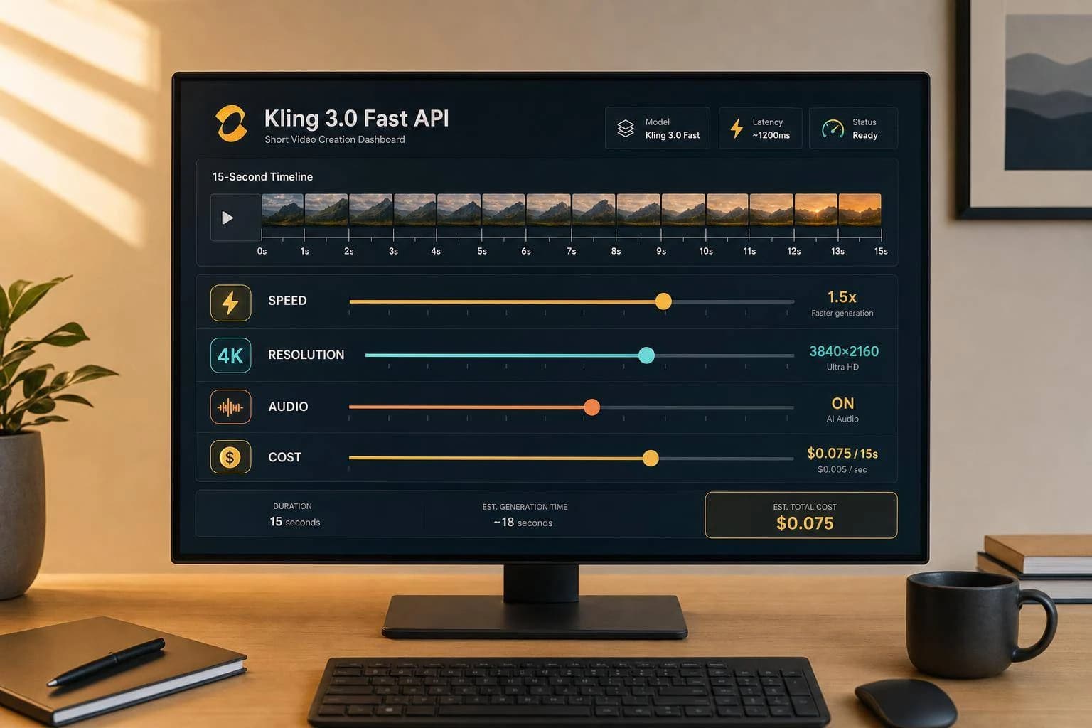 Kling 3.0 Fast API: Preise, Funktionen & Zugang